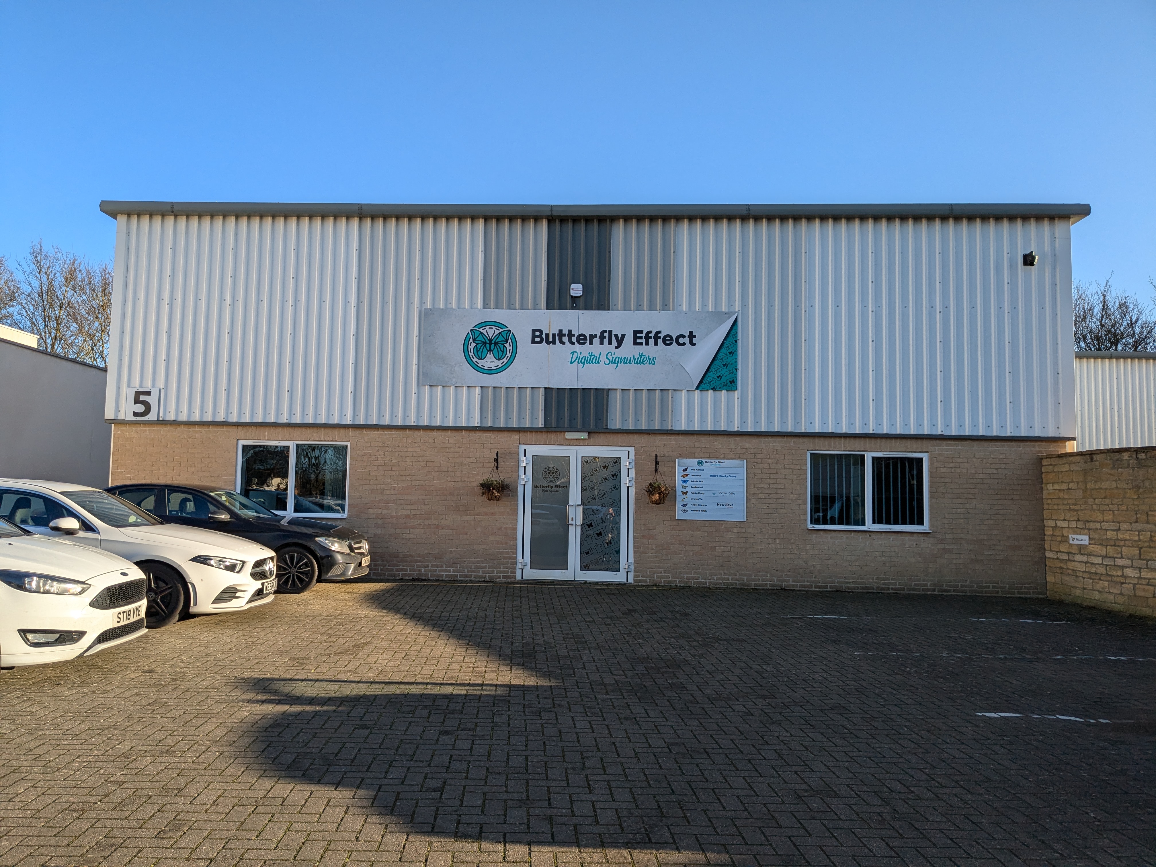 Unit 5, Butterfly Effect, The Old Quarry, Oundle PE8 4HN